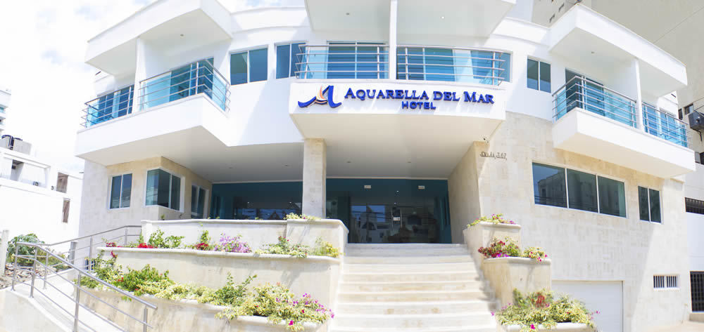 Hotel Aquarella Del Mar Santa Marta  Bagian luar foto